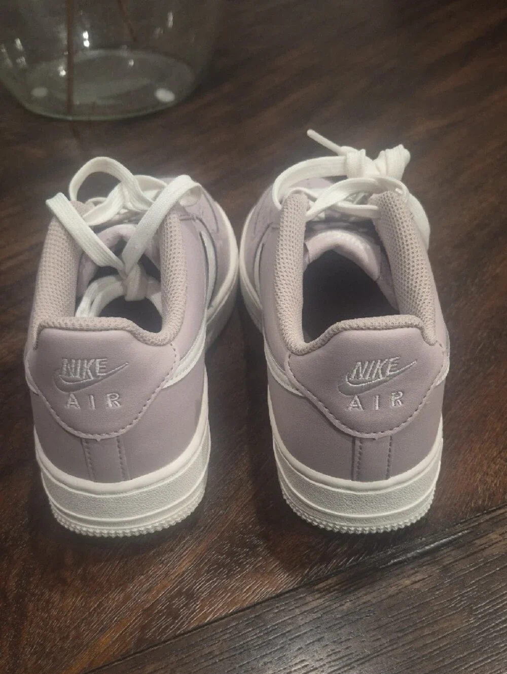Nike AIR FORCE  Low-Top Sneakers in Light Lavender and White. BRAND NEW NO BOX